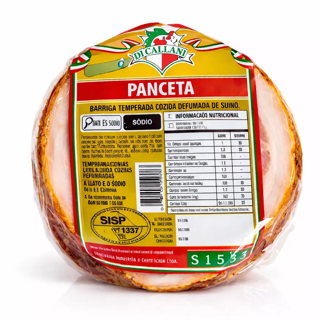 Panceta Suína Defumada Artesanal com Couro - 250g - Imagem 3